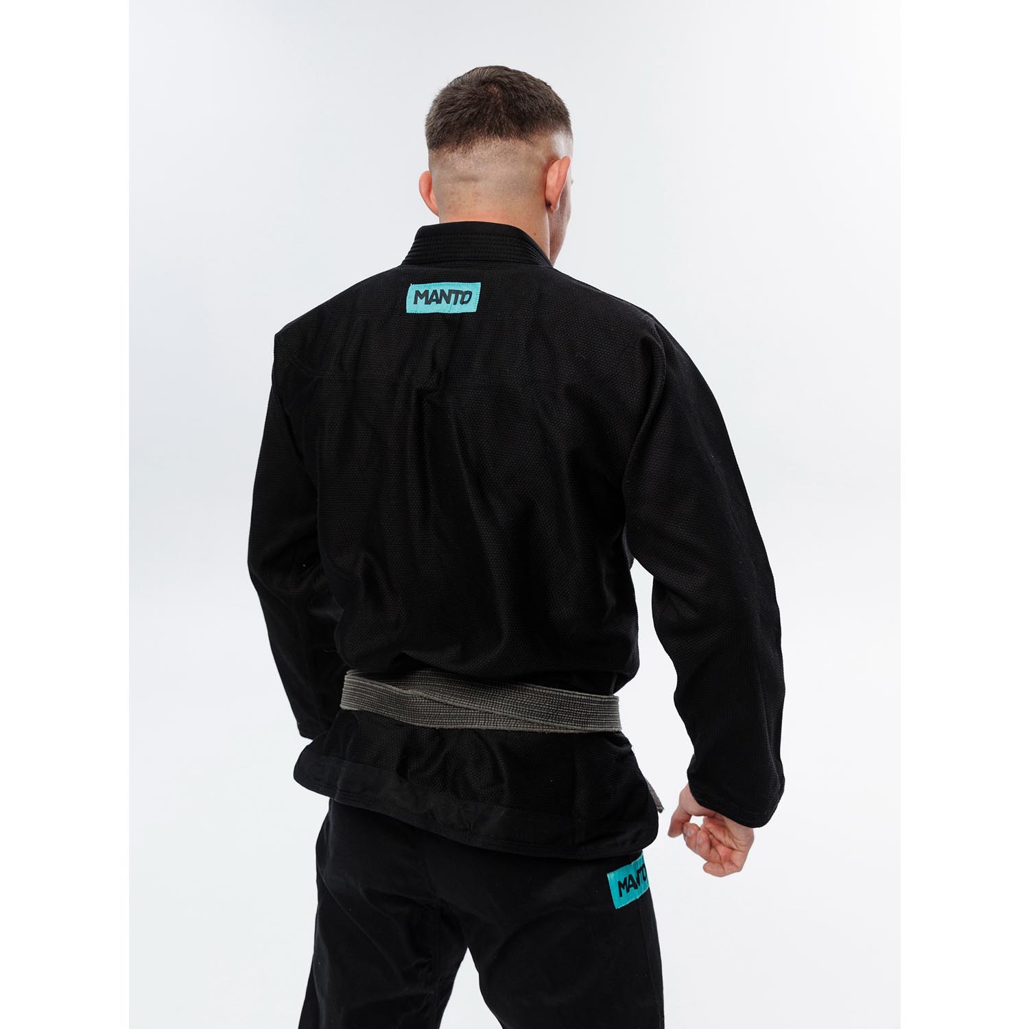 MANTO BJJ Gi, X5, black-turquoise, A1L