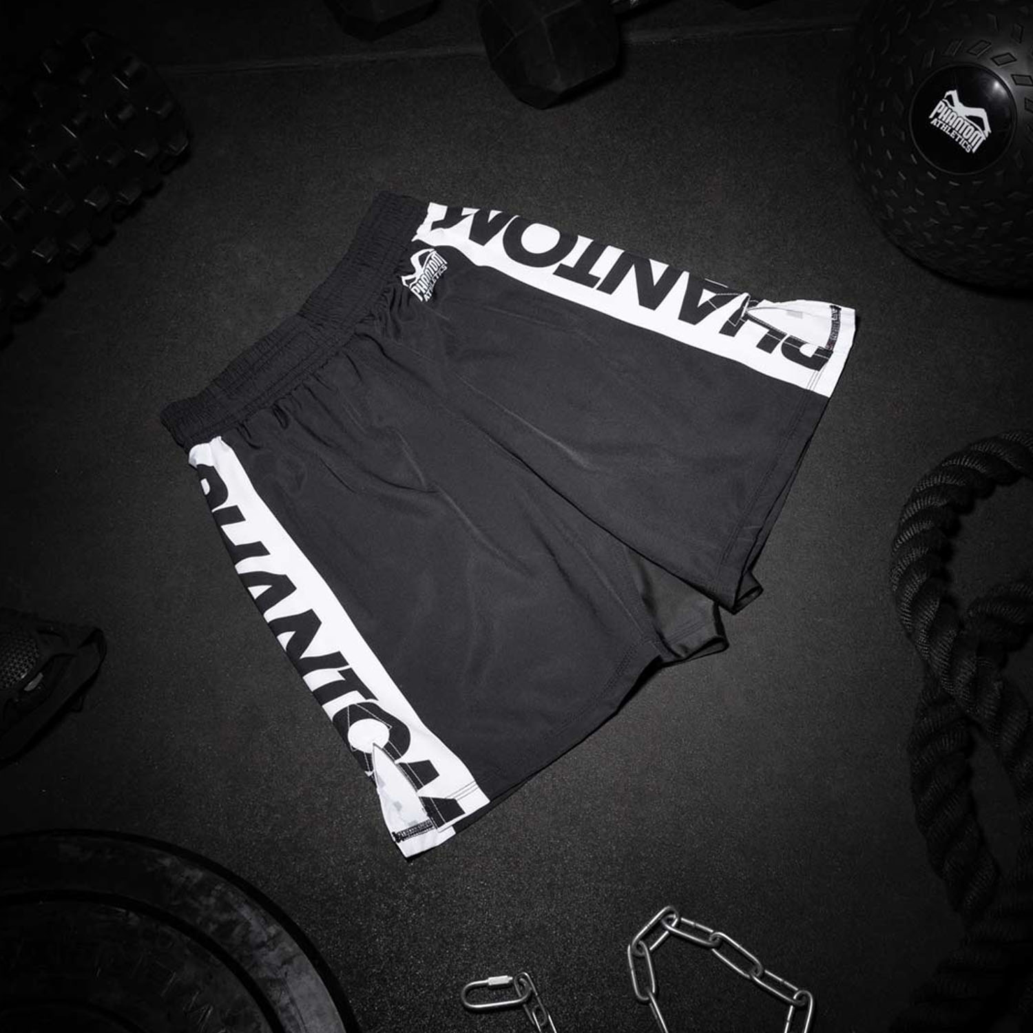 Phantom Athletics MMA Fight Shorts, Evo Apex, black, S