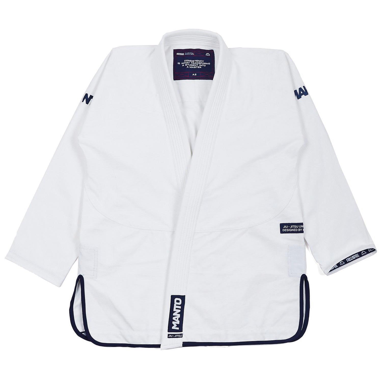 MANTO BJJ GI, Rise, white, A3