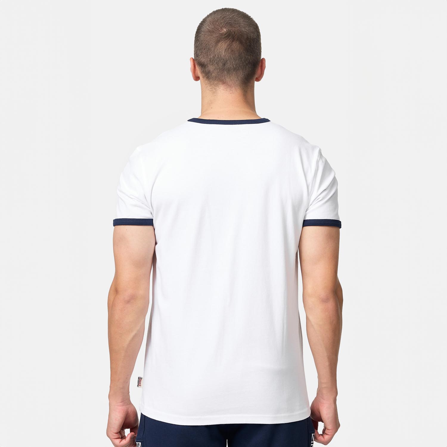 Lonsdale T-Shirt, Cashendun, white-navy-red, S