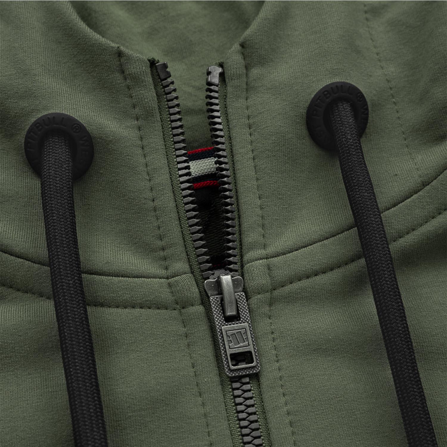 Pit Bull West Coast Zip Hoody, French Terry Reno, olive, M