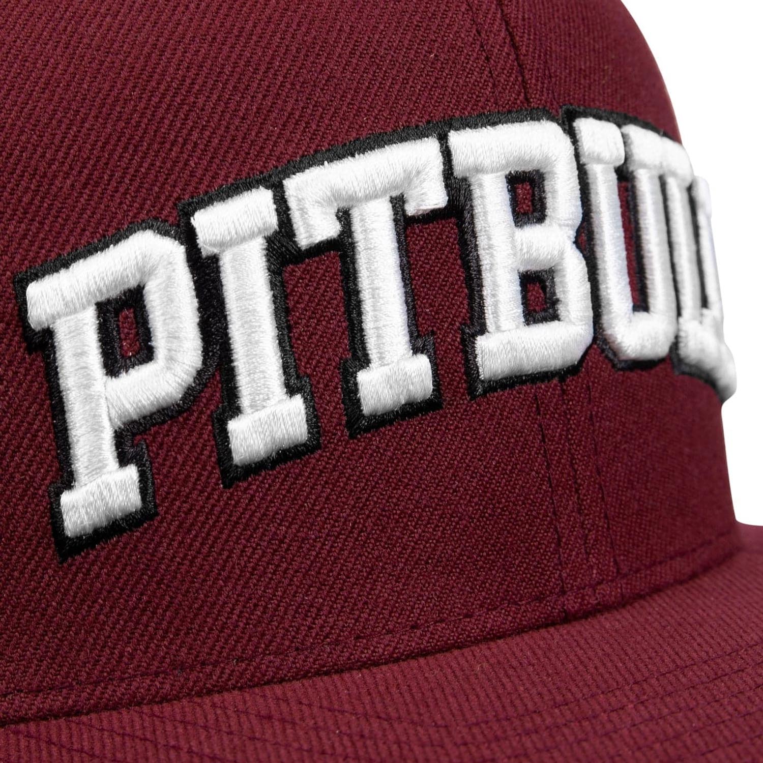 Pit Bull West Coast Snapback Cap, Pitbull YP Premium, weinrot