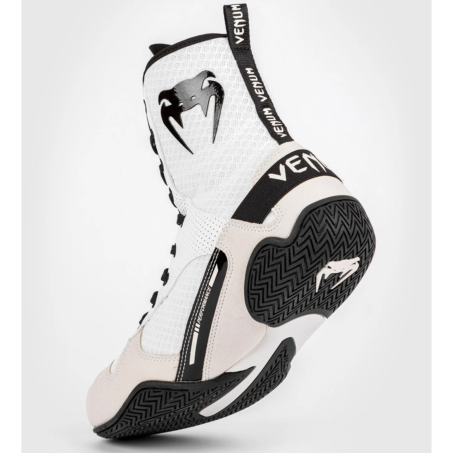 VENUM Boxschuhe, Elite, weiß-schwarz, 44.5