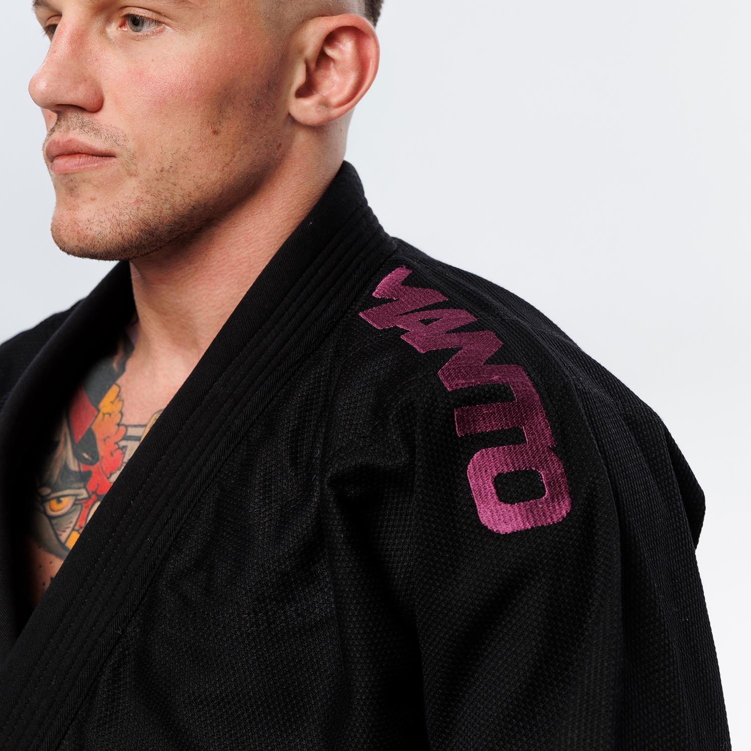 MANTO BJJ GI, X5, schwarz-lila, A2