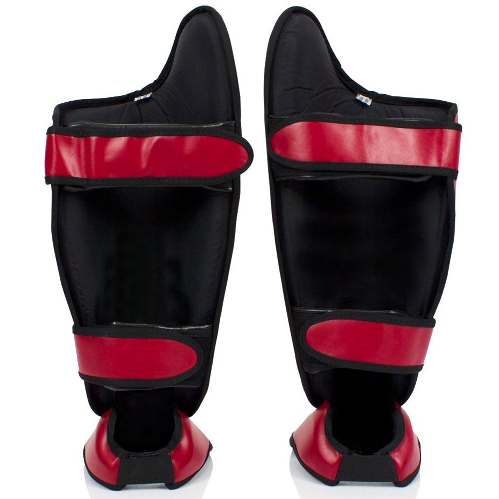Fairtex Shin Guards, SP8, red, S