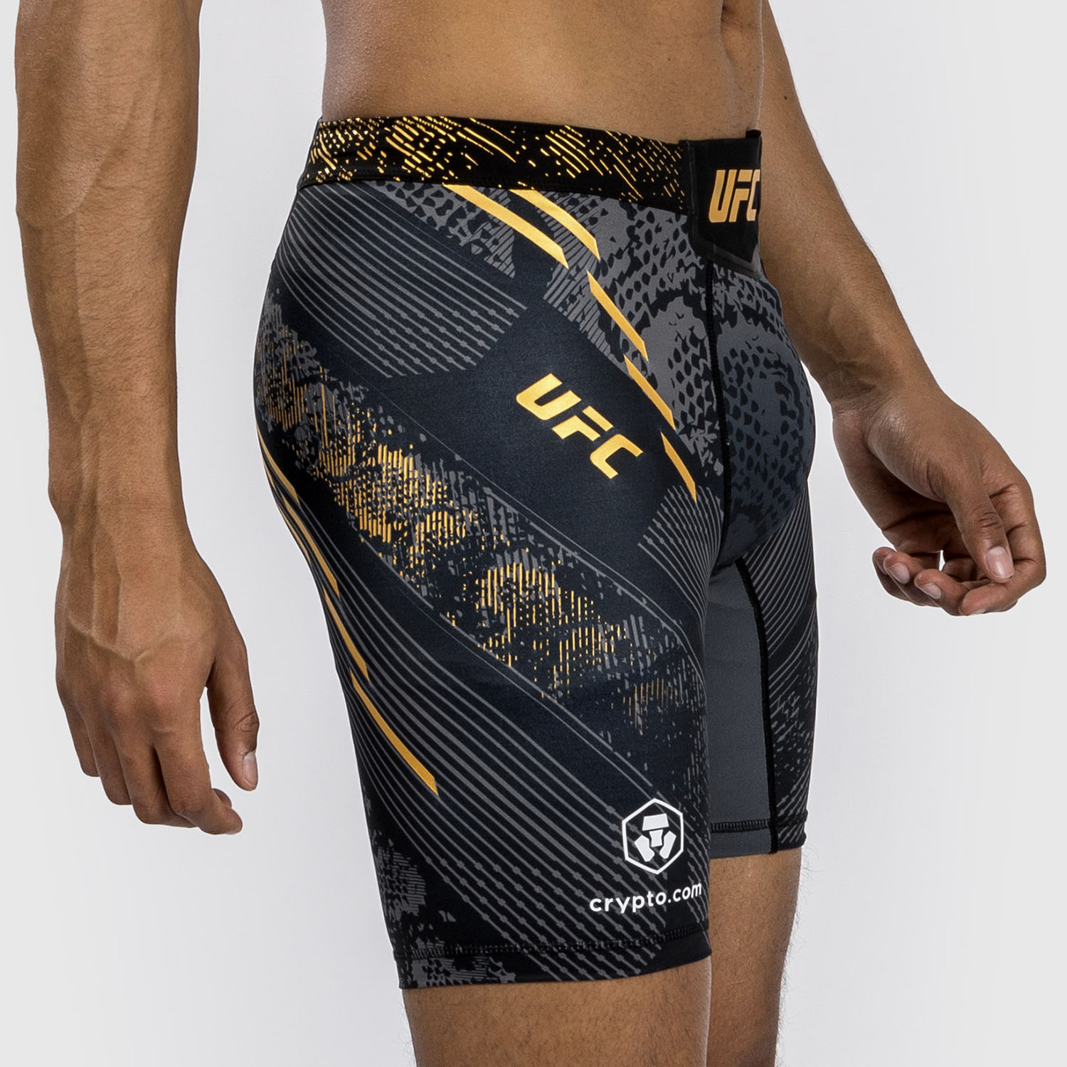 VENUM Compression Shorts UFC Authentic Fight Night, Adrenaline, black-gold, XL
