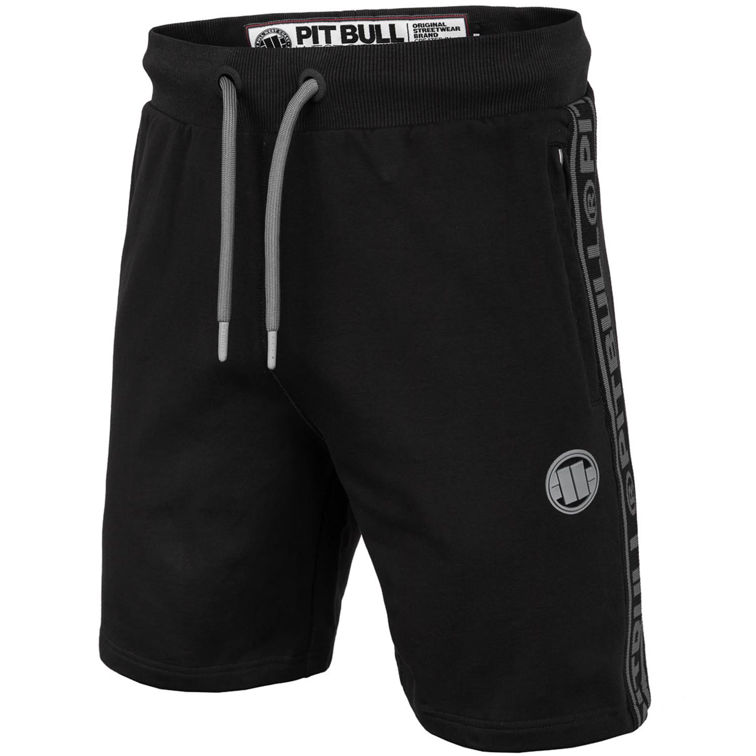 Pit Bull West Coast Trainingshorts, Vigo French Terry, black, XXL