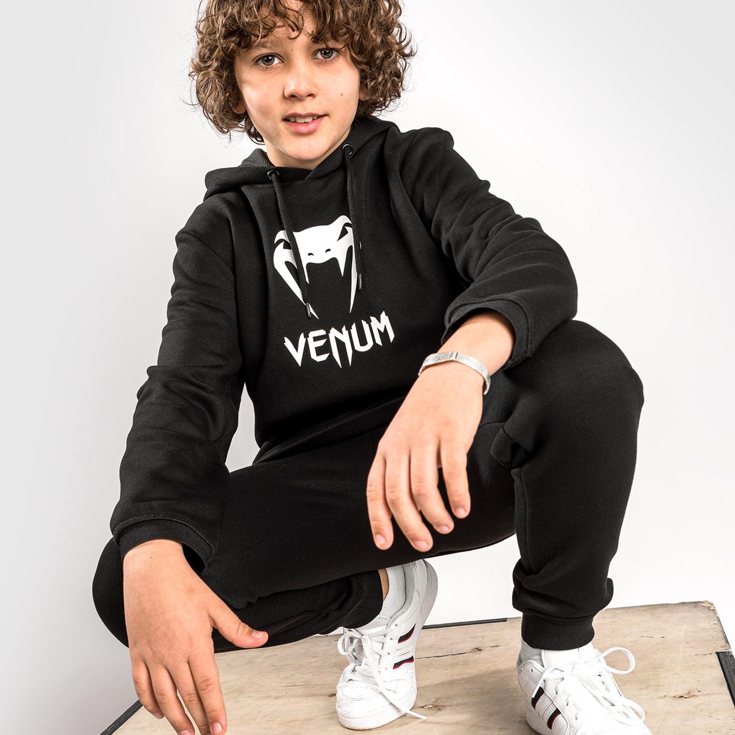 VENUM Hoody, Kinder, Classic, schwarz, 14 J