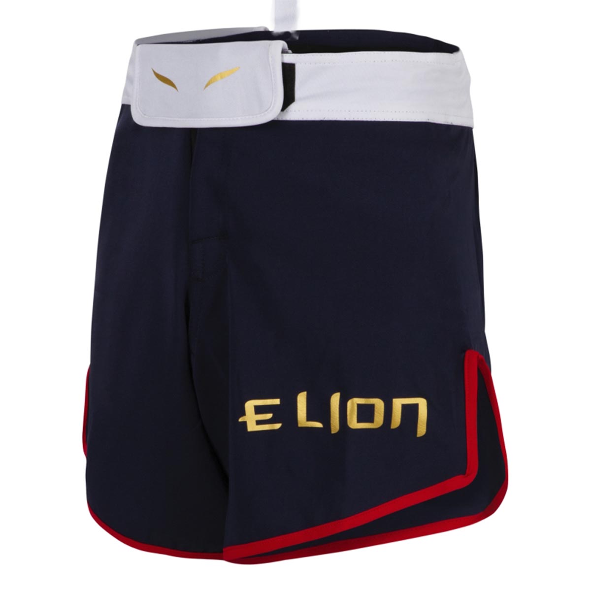 Elion MMA Shorts, navy-weiß, S