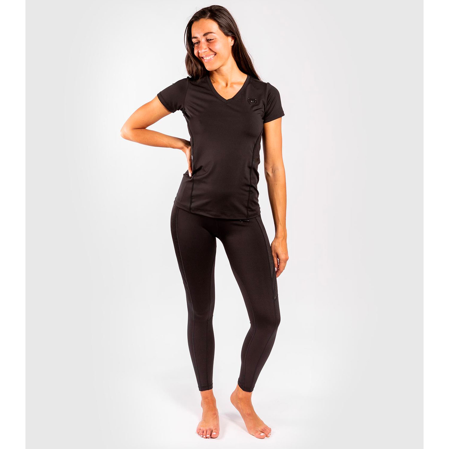 VENUM Dry Tech T-Shirt, Damen, G Fit, schwarz, S