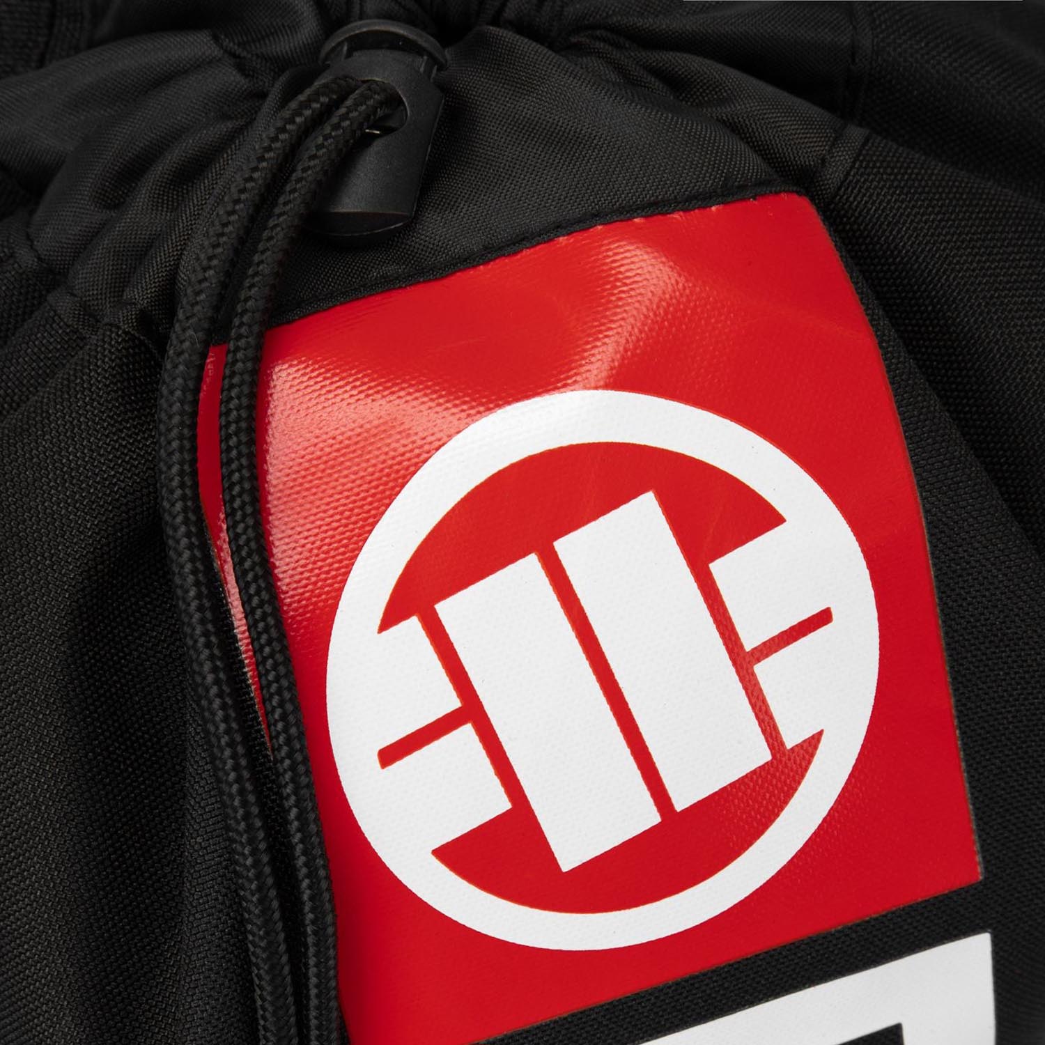 Pit Bull West Coast Gym Sack, Hilltop, schwarz-weiß