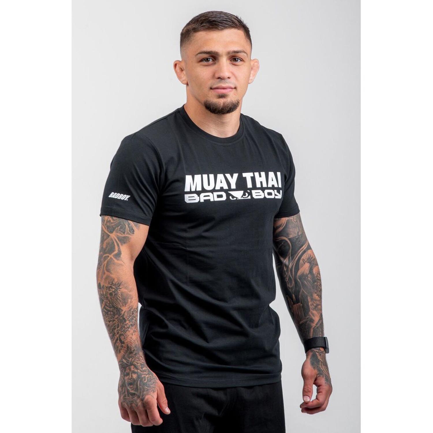 Bad Boy T-Shirt, Boxing, black-white