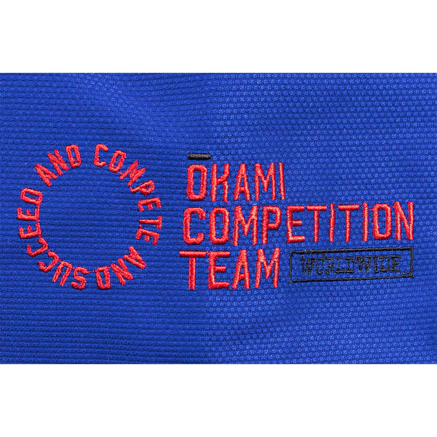 OKAMI BJJ GI, Competition Team V2, white