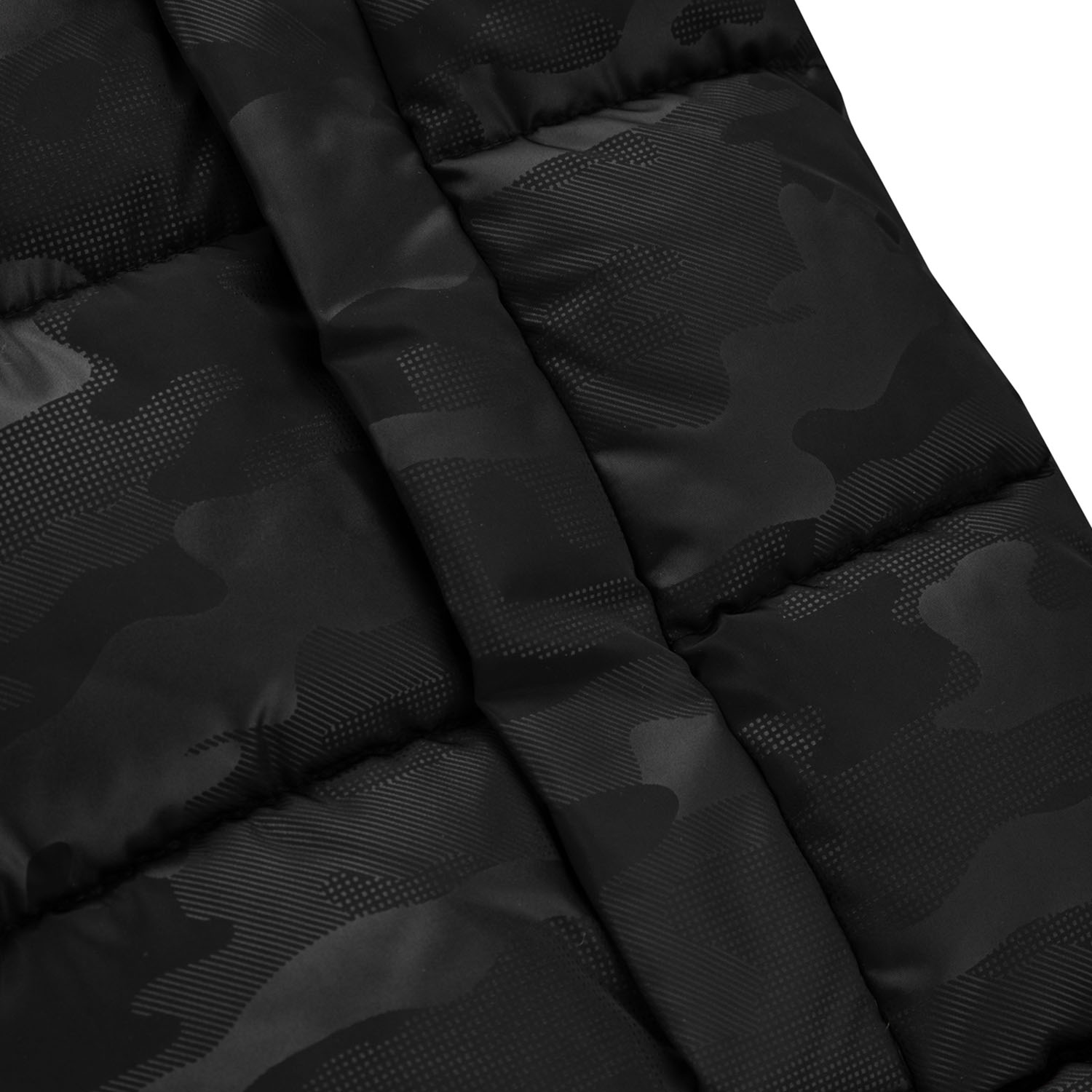 Pit Bull West Coast Jacket, Padded Hooded Airway 5, black-camo, XXXL