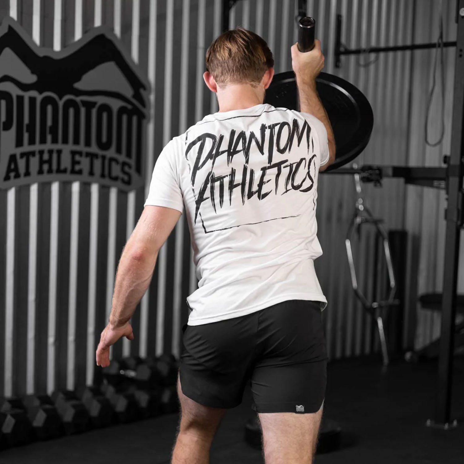 Phantom Athletics Fitness Shorts Laser ONE, schwarz, S