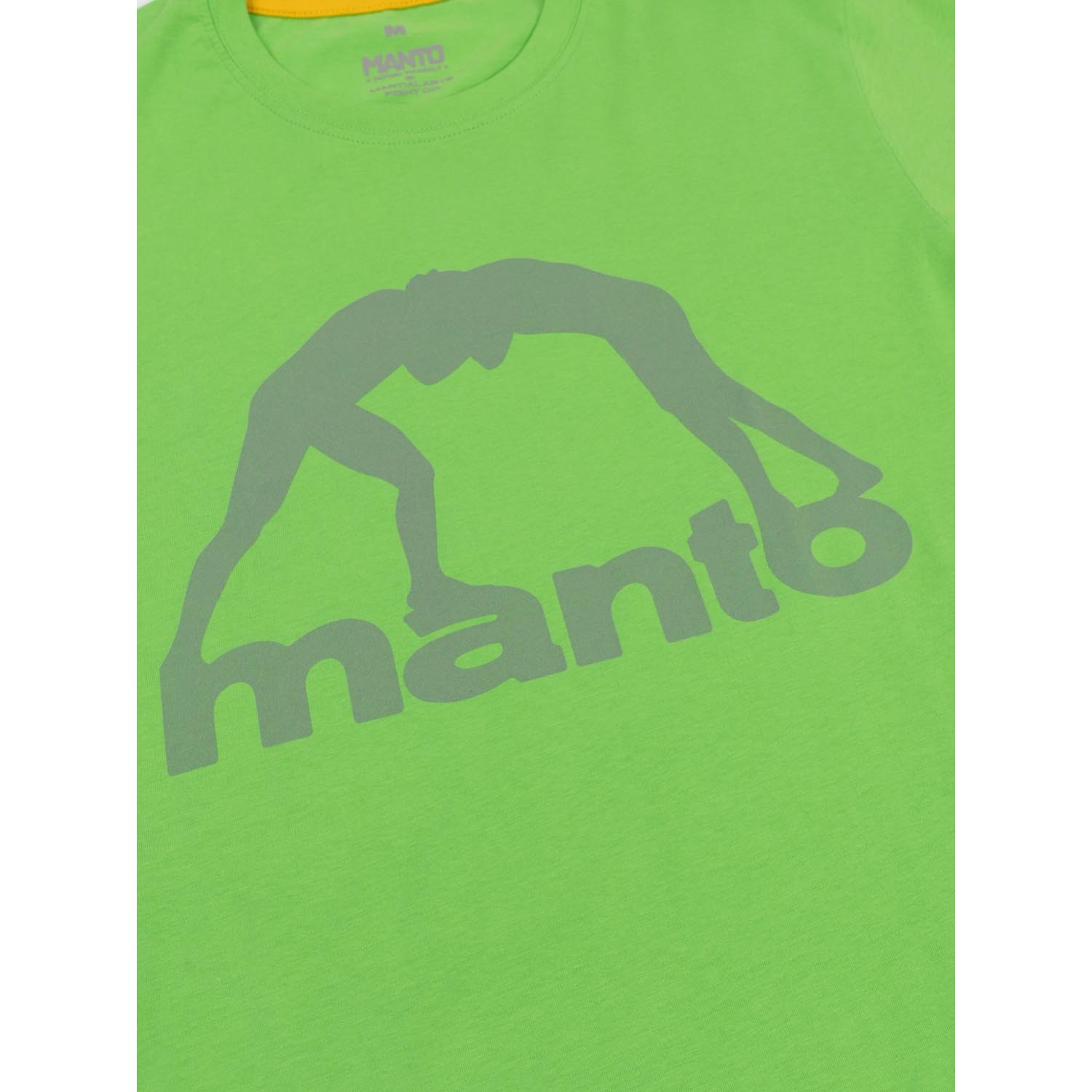 MANTO T-Shirt, Vibe 25, neon green reflective, XXL