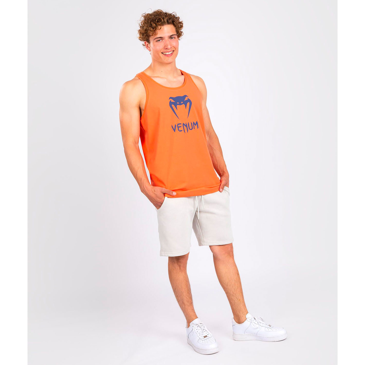 VENUM Tank Top, Classic, orange-navy, XXL
