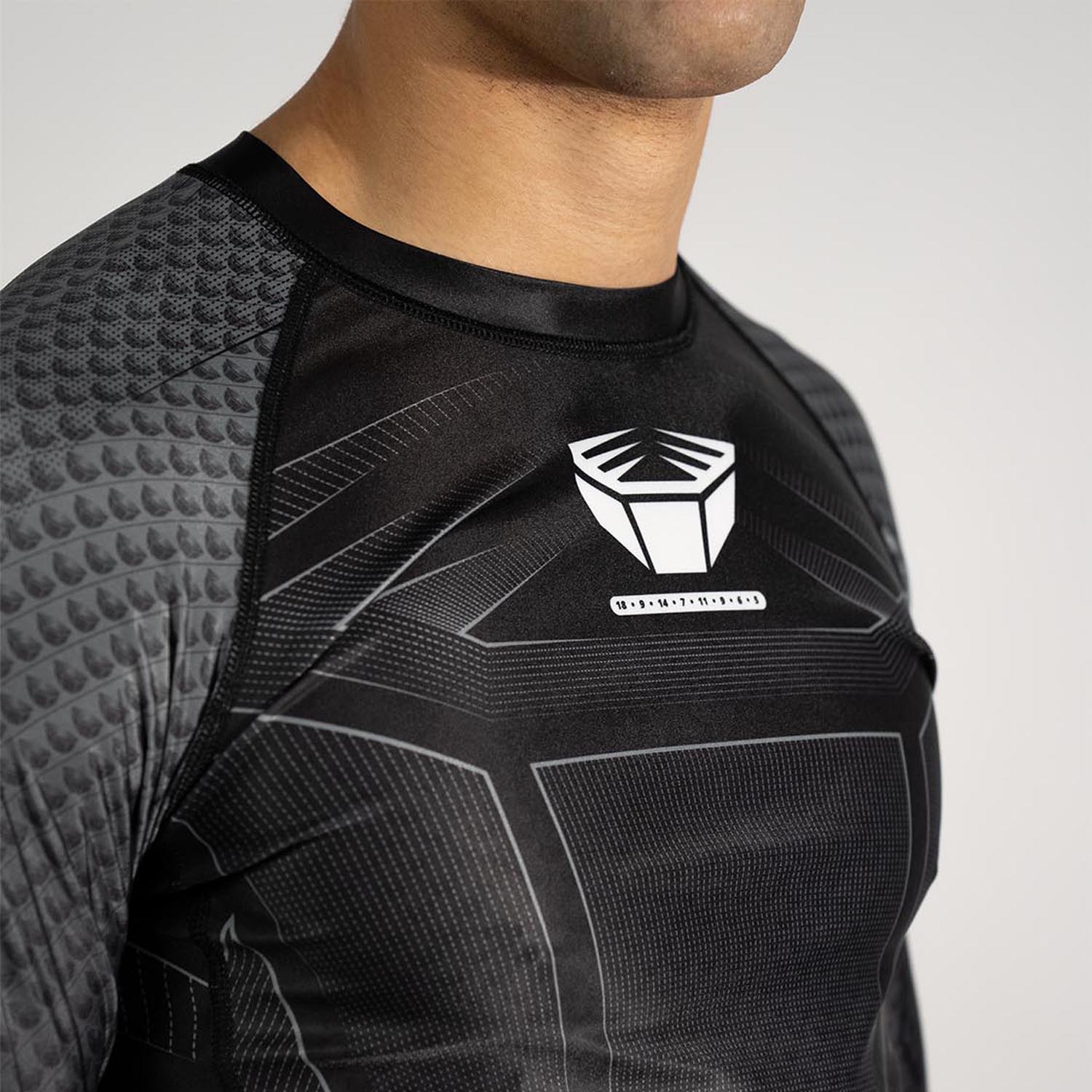 RINGLIFE Rashguard L/S - Octaring 2.0 black-grey XL