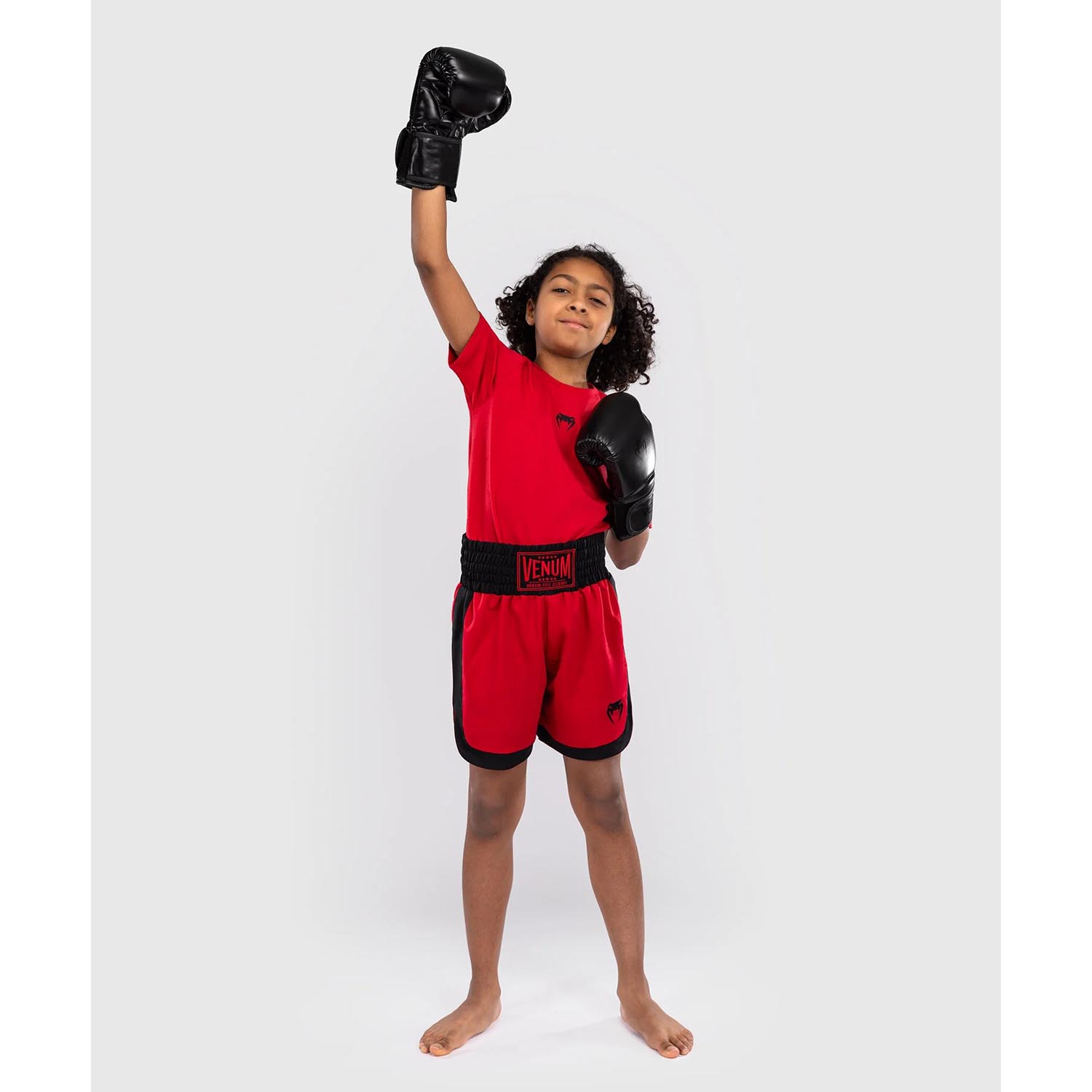 VENUM Boxing Shorts, Kids, Inferno, red, 14 J