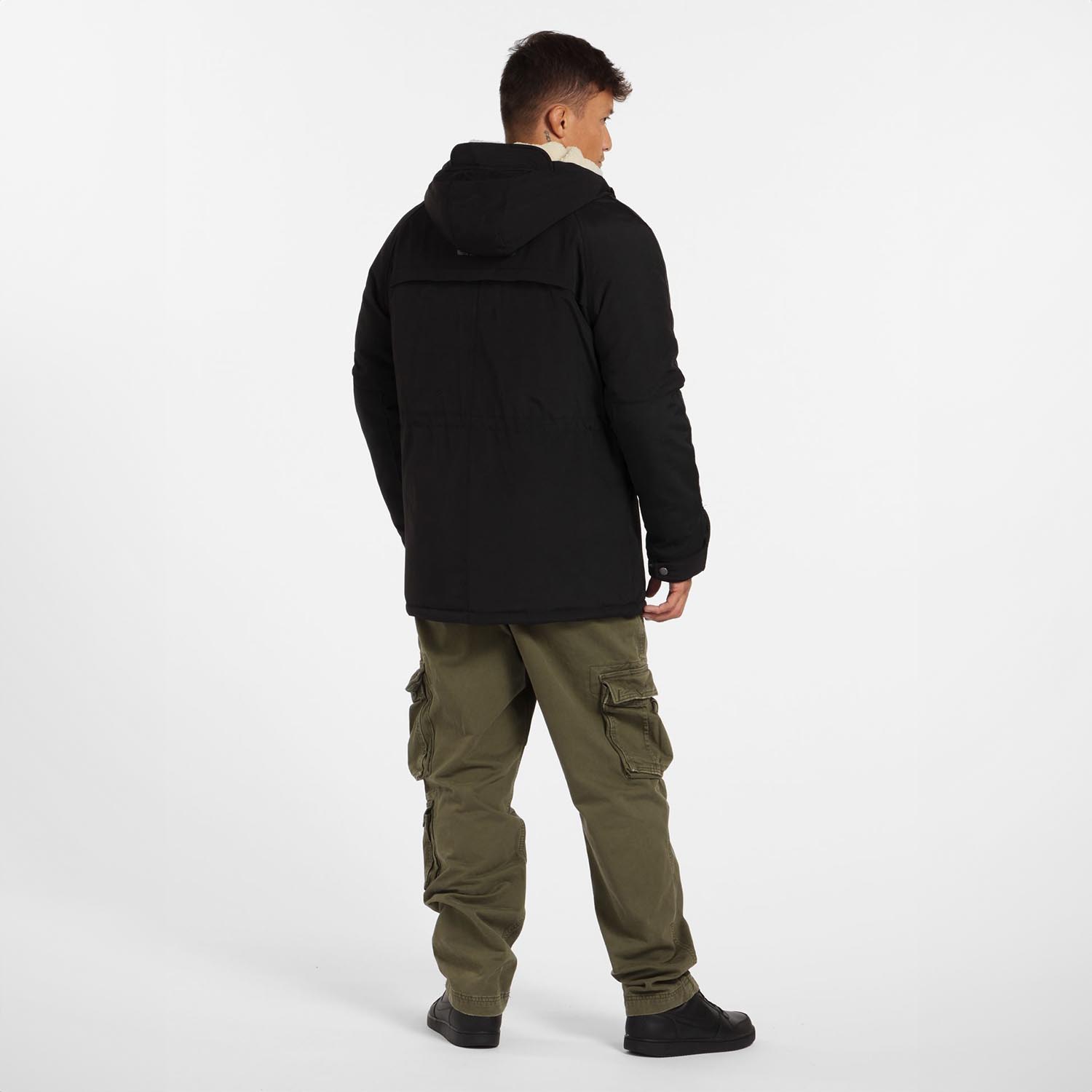 Pit Bull West Coast Parka Jacket, Gunner, black, L
