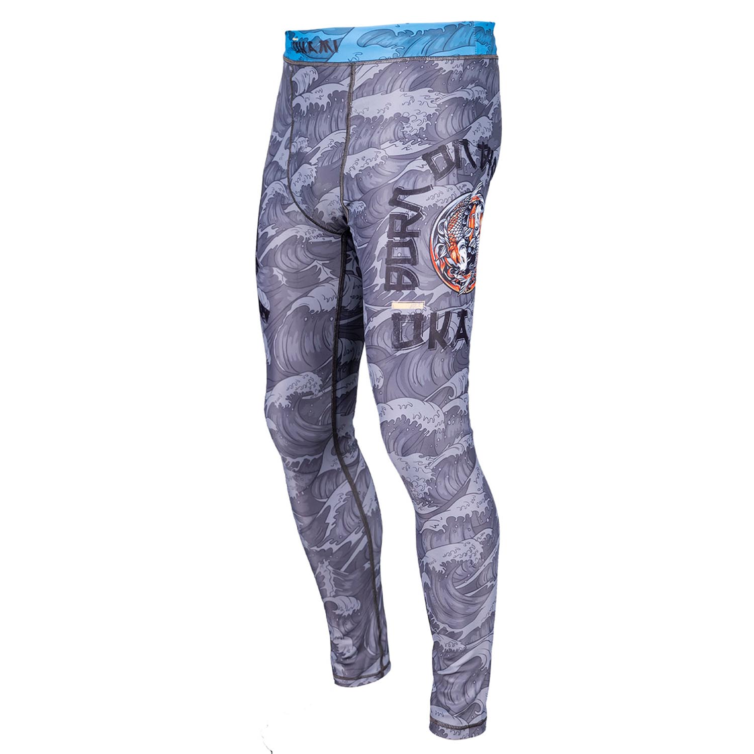 OKAMI Compression Pants, Kois, schwarz, XXL