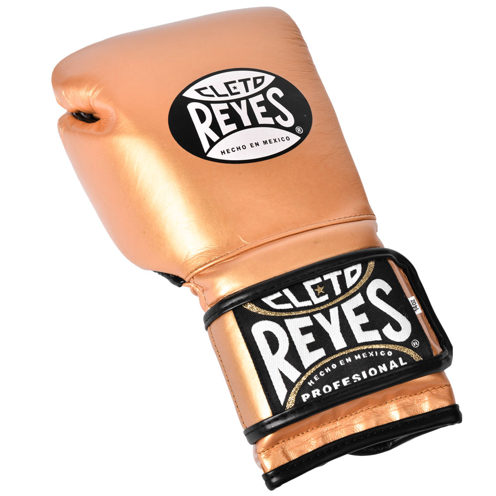 Cleto Reyes Boxhandschuhe, Klett Sparring, gold, 12 Oz
