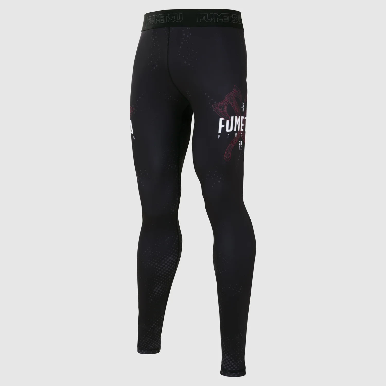 Fumetsu Compression Pants, Berserker, black-red, S