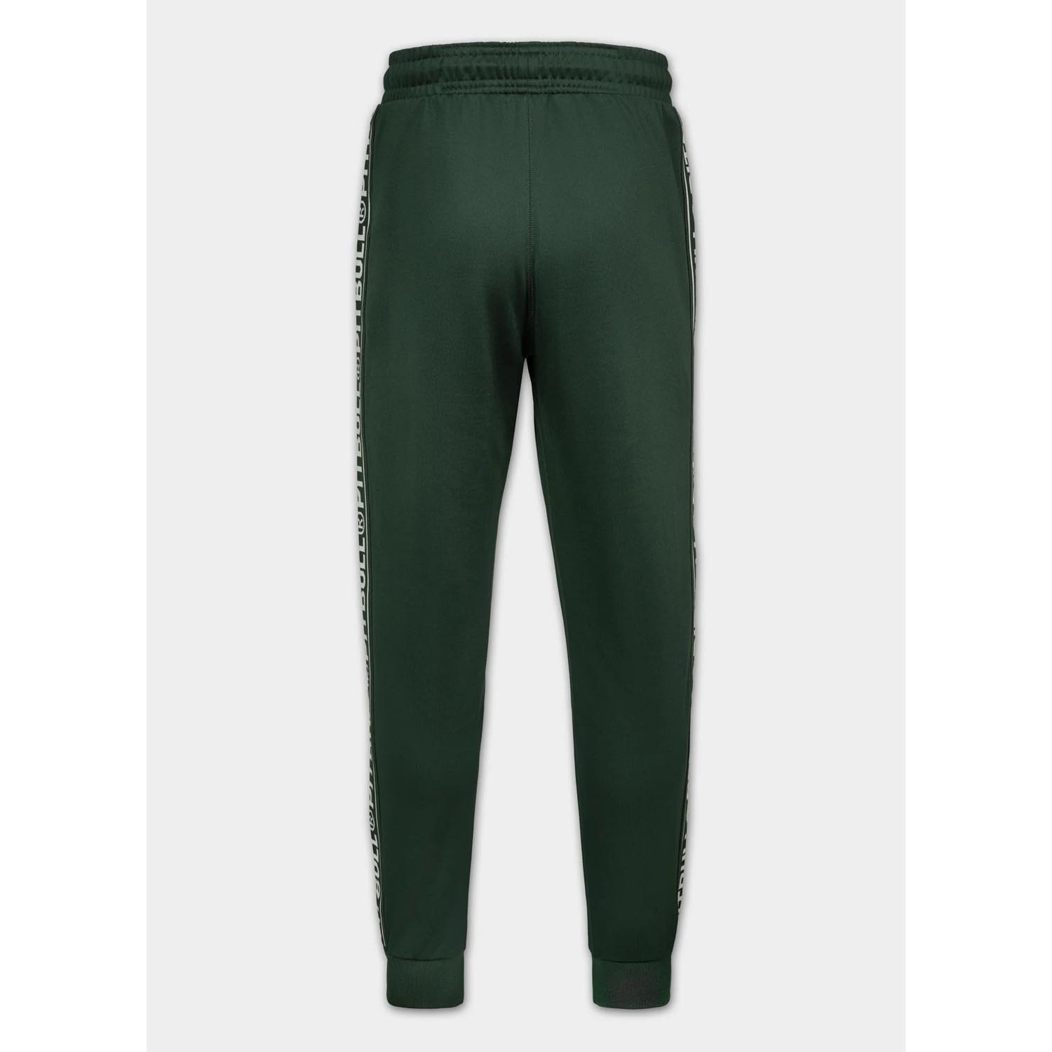 Pit Bull West Coast Trackpants, Tape Logo, green, M