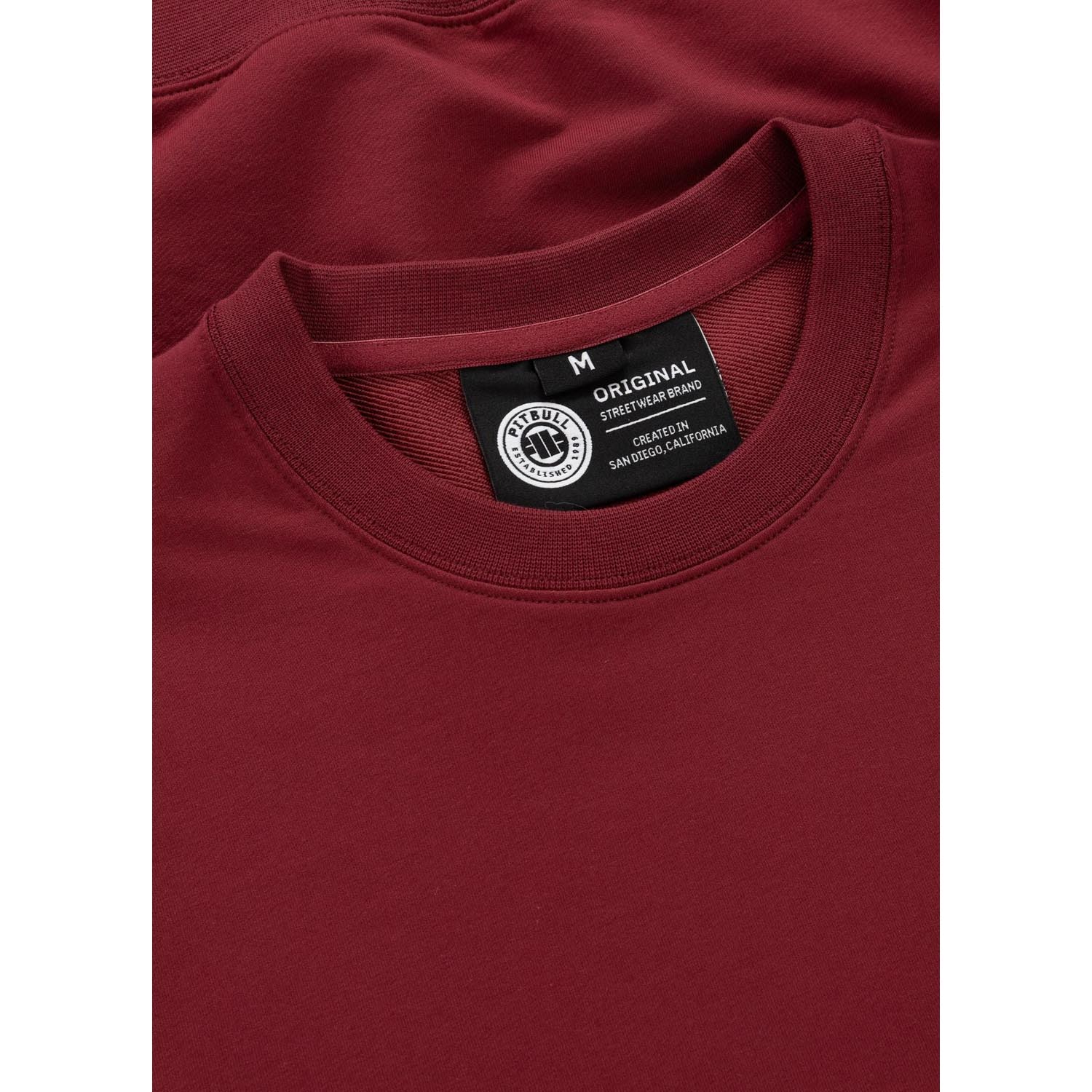 Pit Bull West Coast Pullover, San Diego Ca, wine red, XXXL