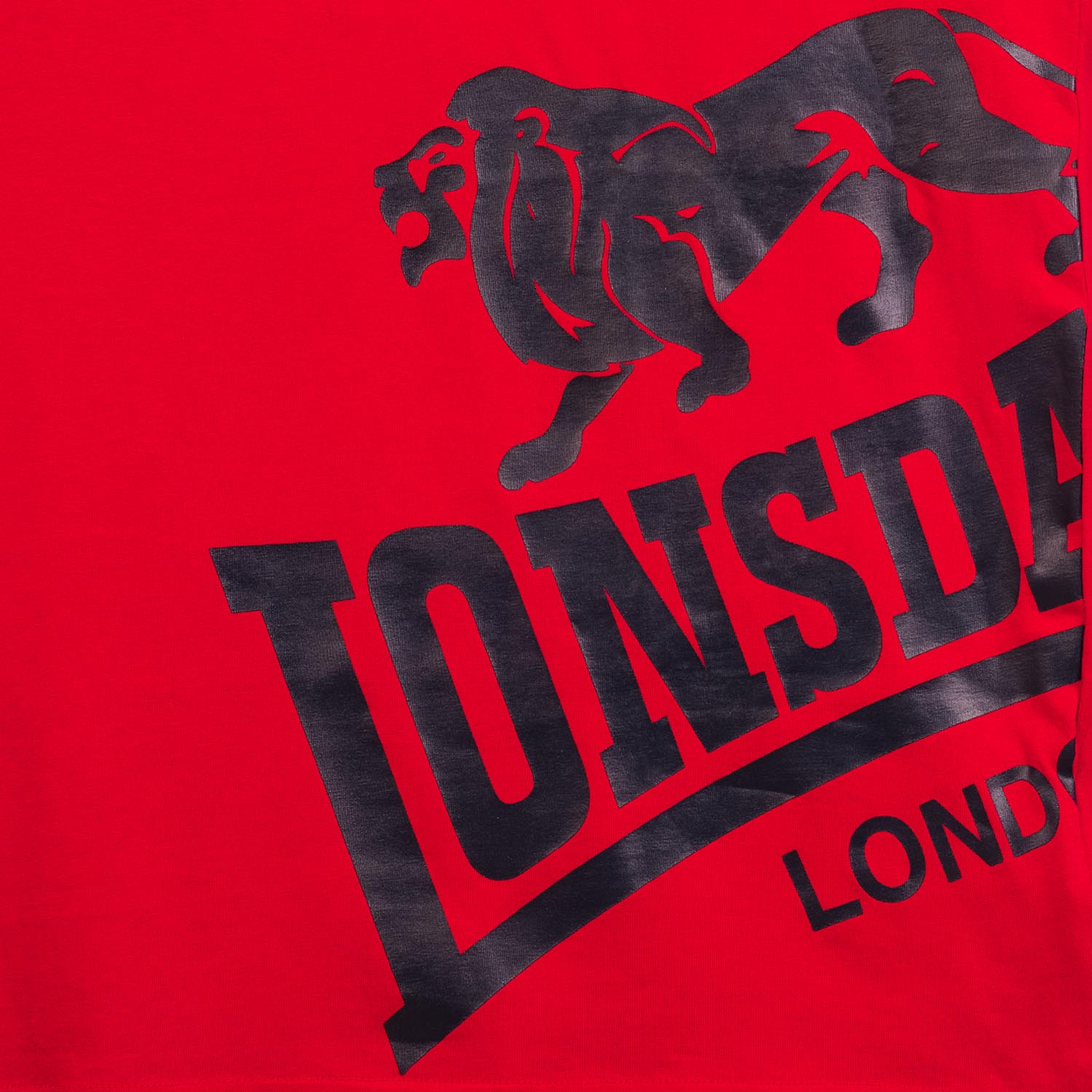 Lonsdale T-Shirt, Dereham, red, XXL