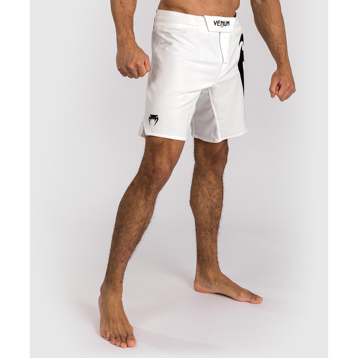 VENUM MMA Fight Shorts, Light 5.0, white-black, M
