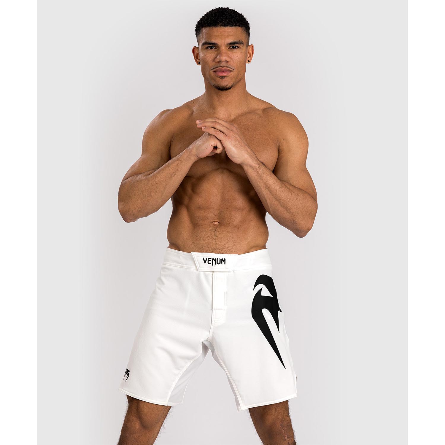 VENUM MMA Fight Shorts, Light 5.0, weiß-schwarz, S