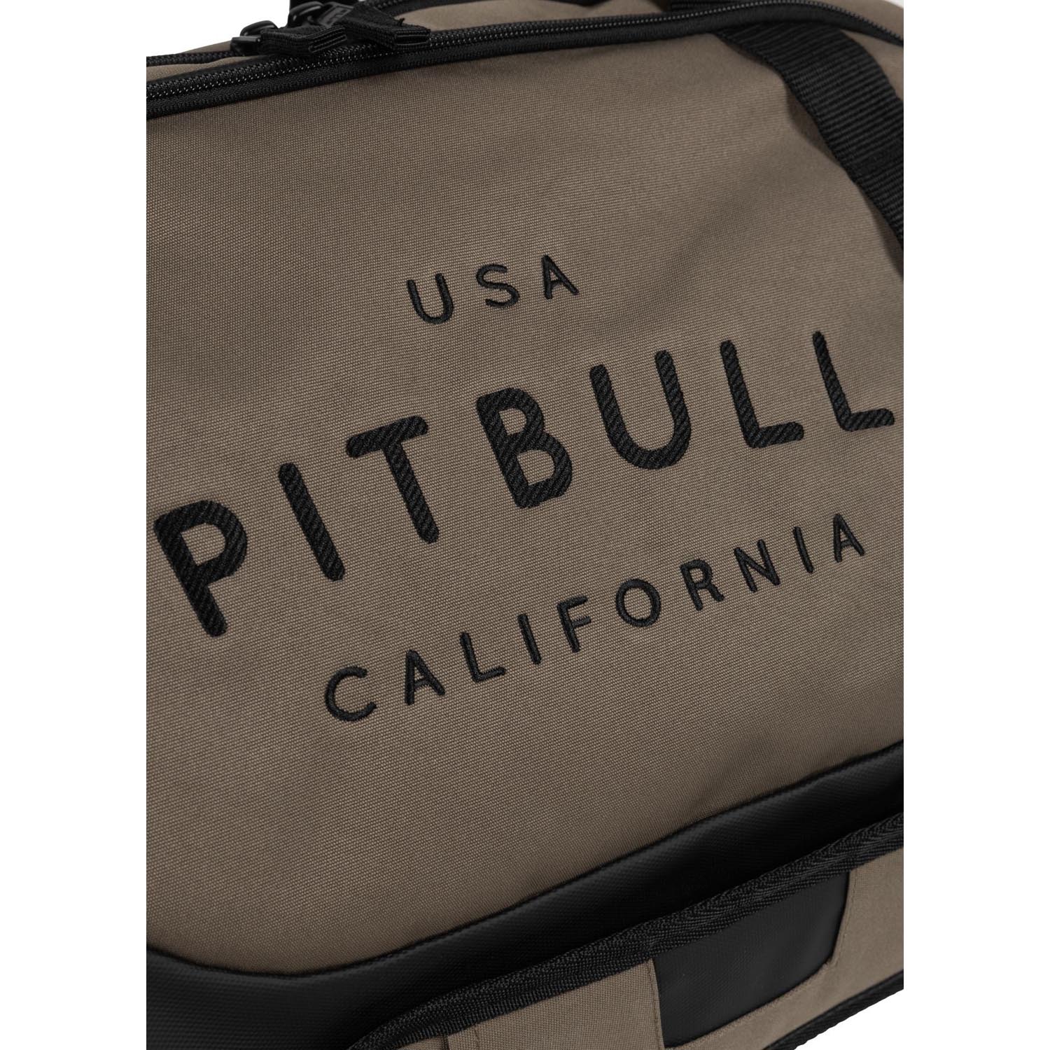 Pit Bull West Coast Sports Bag, Concord, USA CAL, brown