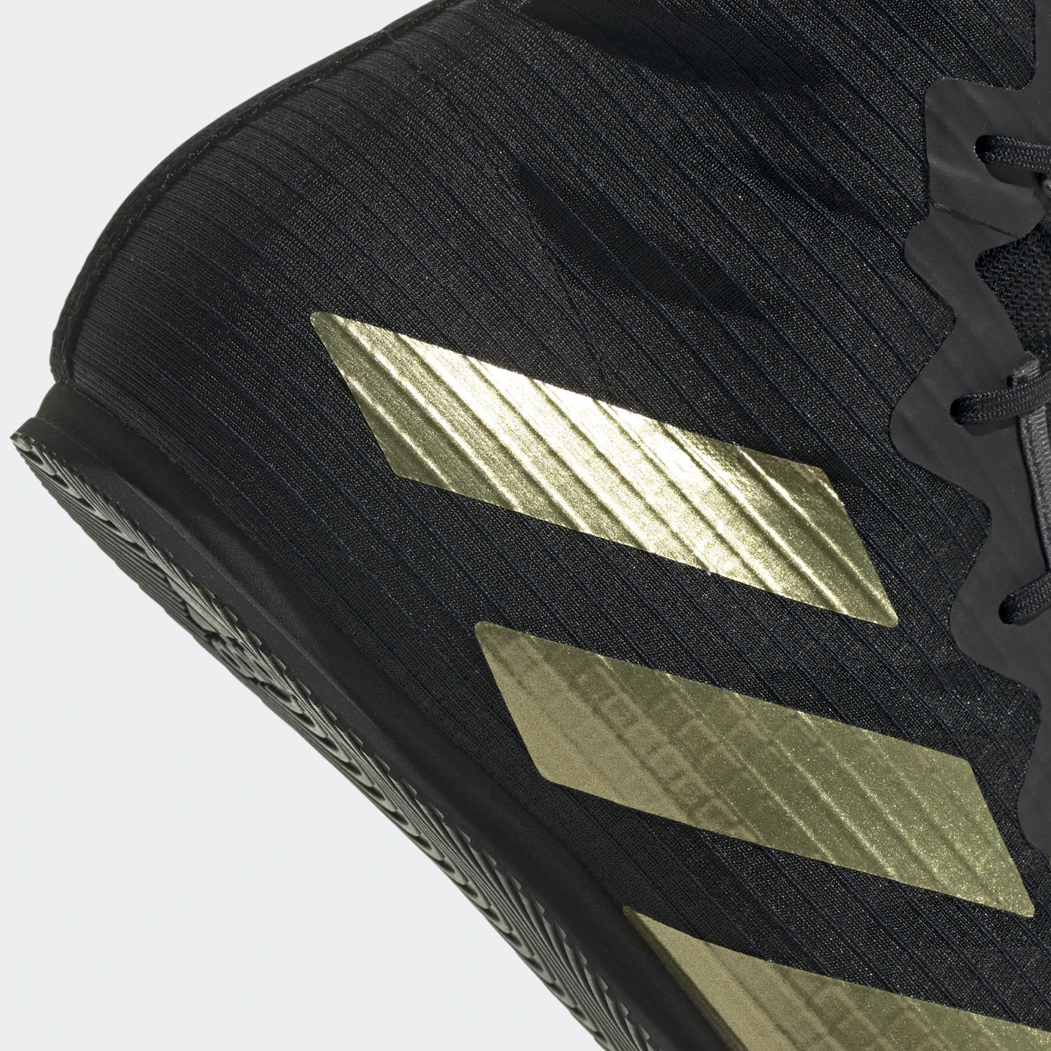 adidas Boxing Shoes, Box Hog 4, black-gold, 40 ⅔ (UK 7)