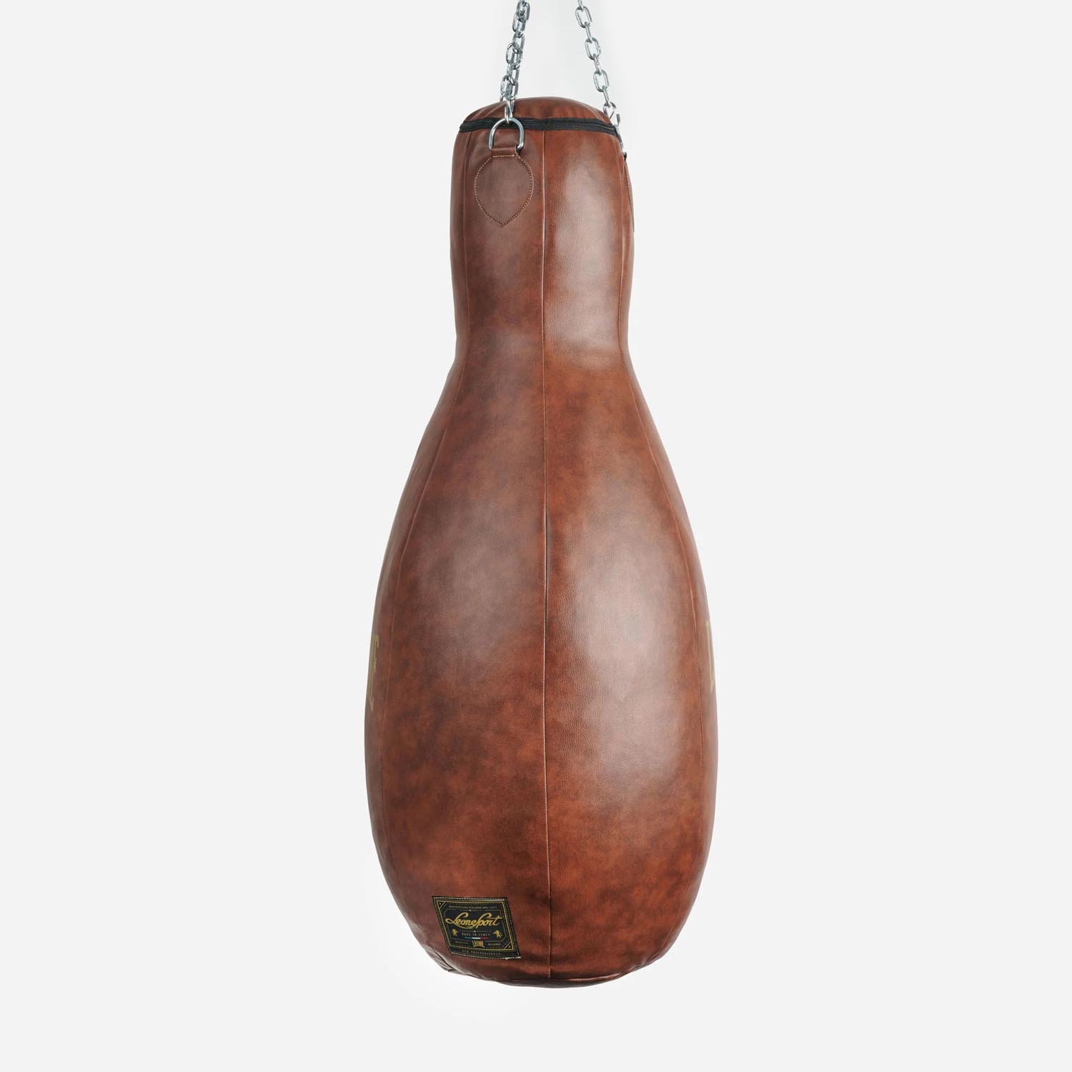 LEONE Boxing Bag, Saturno Vintage, brown, 35 kg, 120 cm