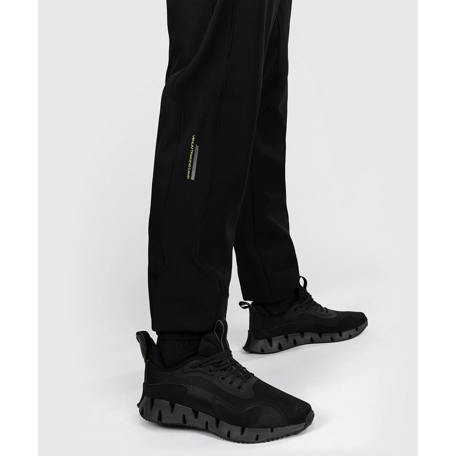 VENUM Jogging Pants, Training Camp 4.0, black-neon green, XXL