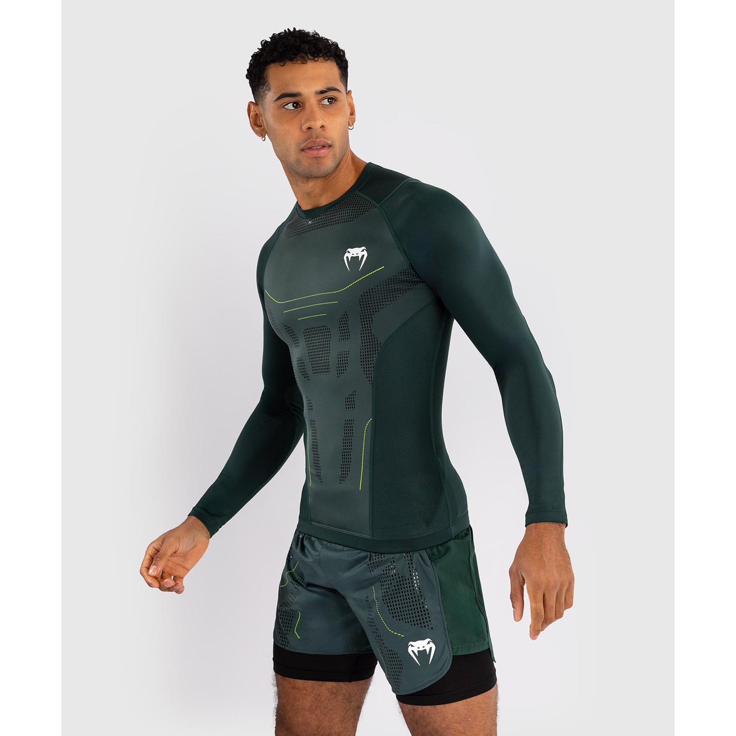 VENUM Rashguard, L/S, Technical 3.0, green, M