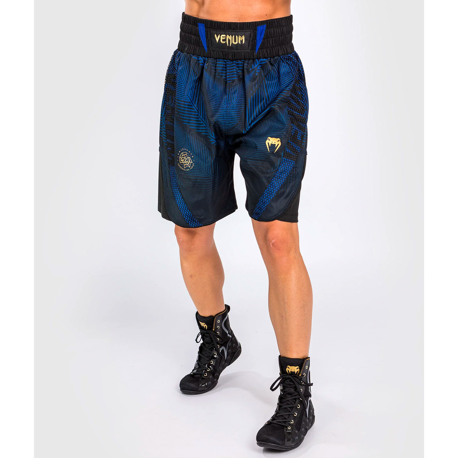 VENUM Boxhosen, Phantom Loma, schwarz-blau, XS