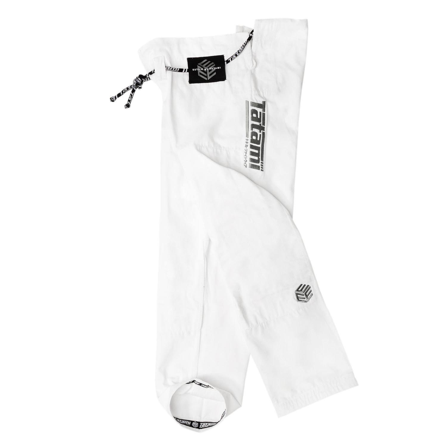 Tatami BJJ GI, Estilo Black Label, weiß-grau, A1