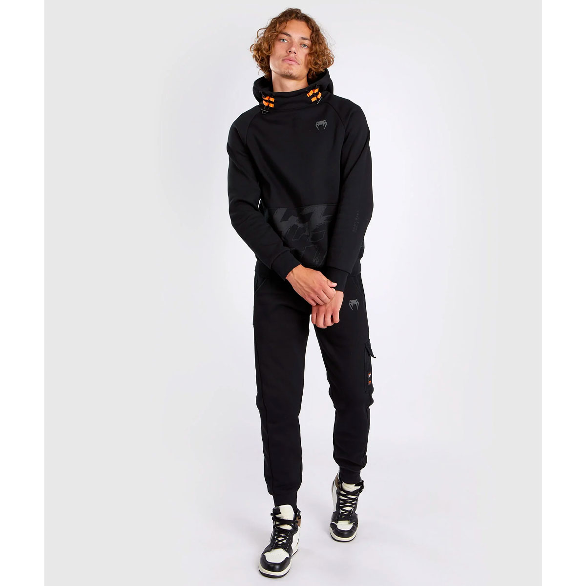 VENUM Hoody, S47, black-orange, S