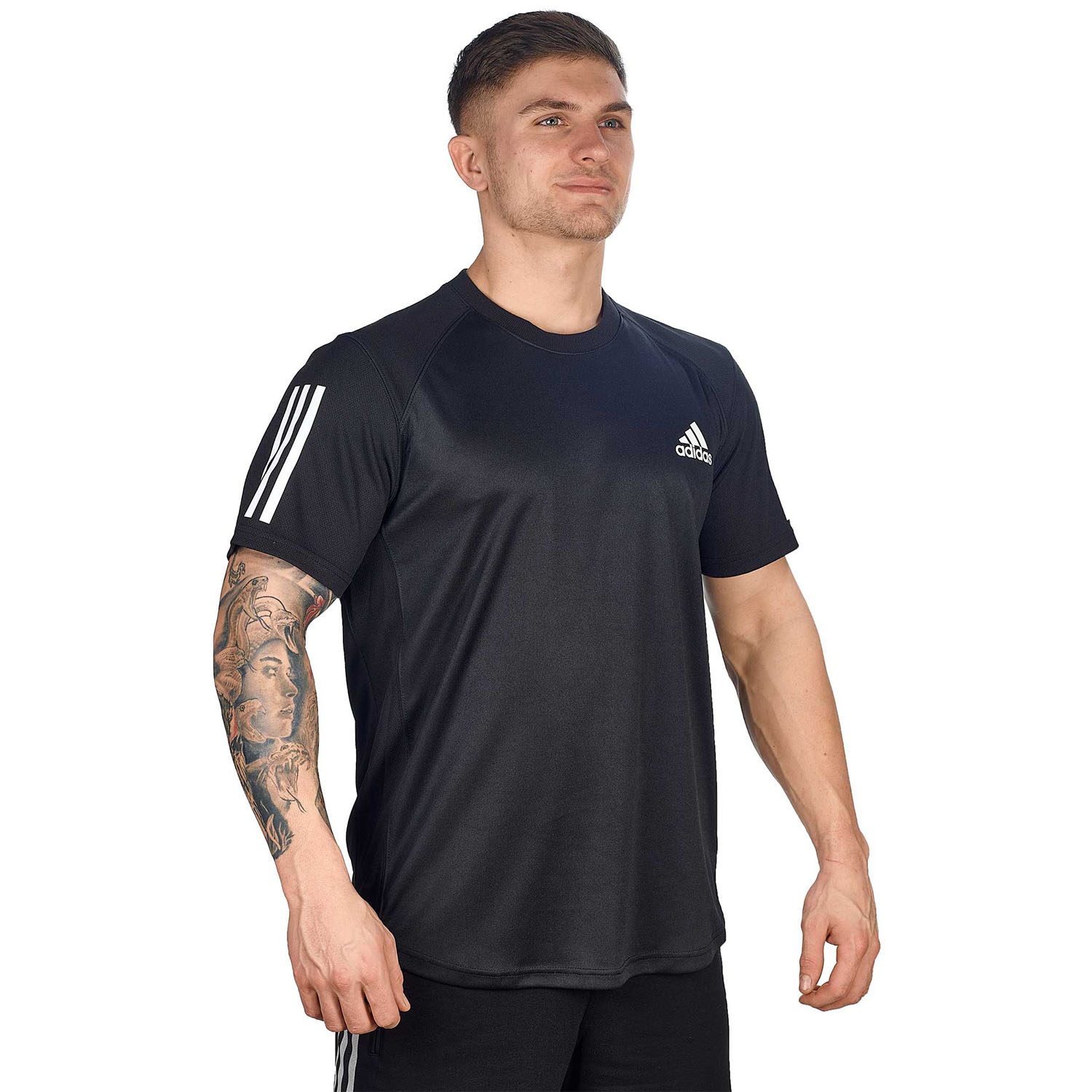 adidas T-Shirt, Boxwear Tech, schwarz-weiß