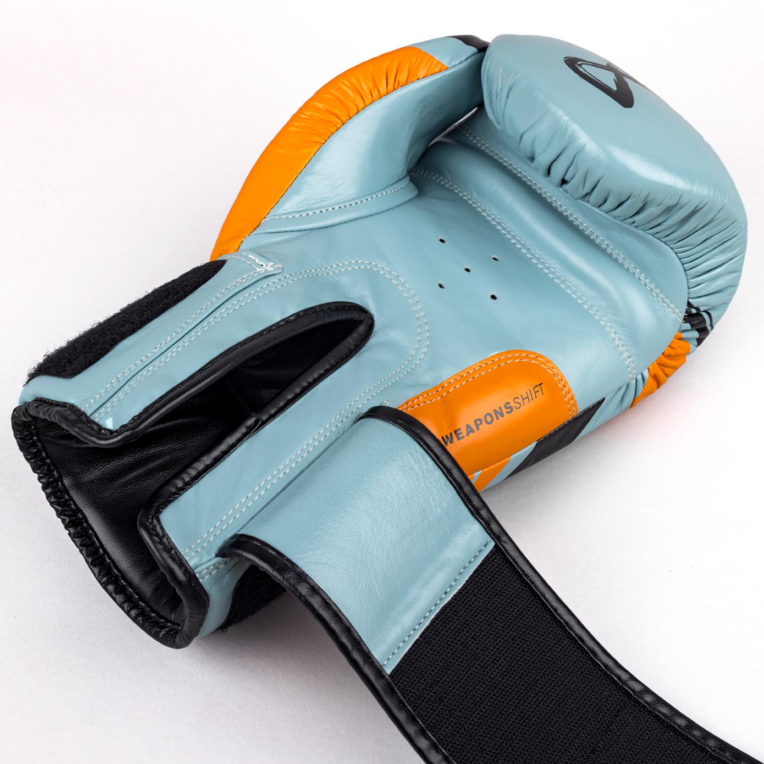 8 WEAPONS Boxing Gloves, Shift, ice-grey-orange, 16 Oz