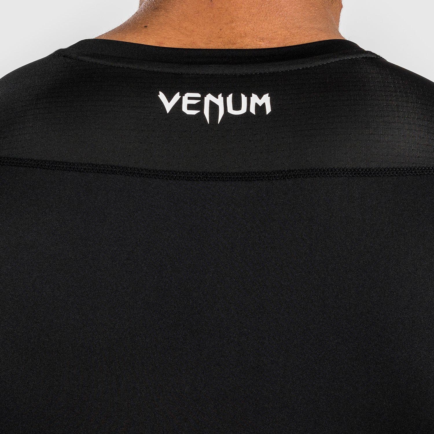 VENUM Rashguard, S/S, Attack, black-grey, XXL
