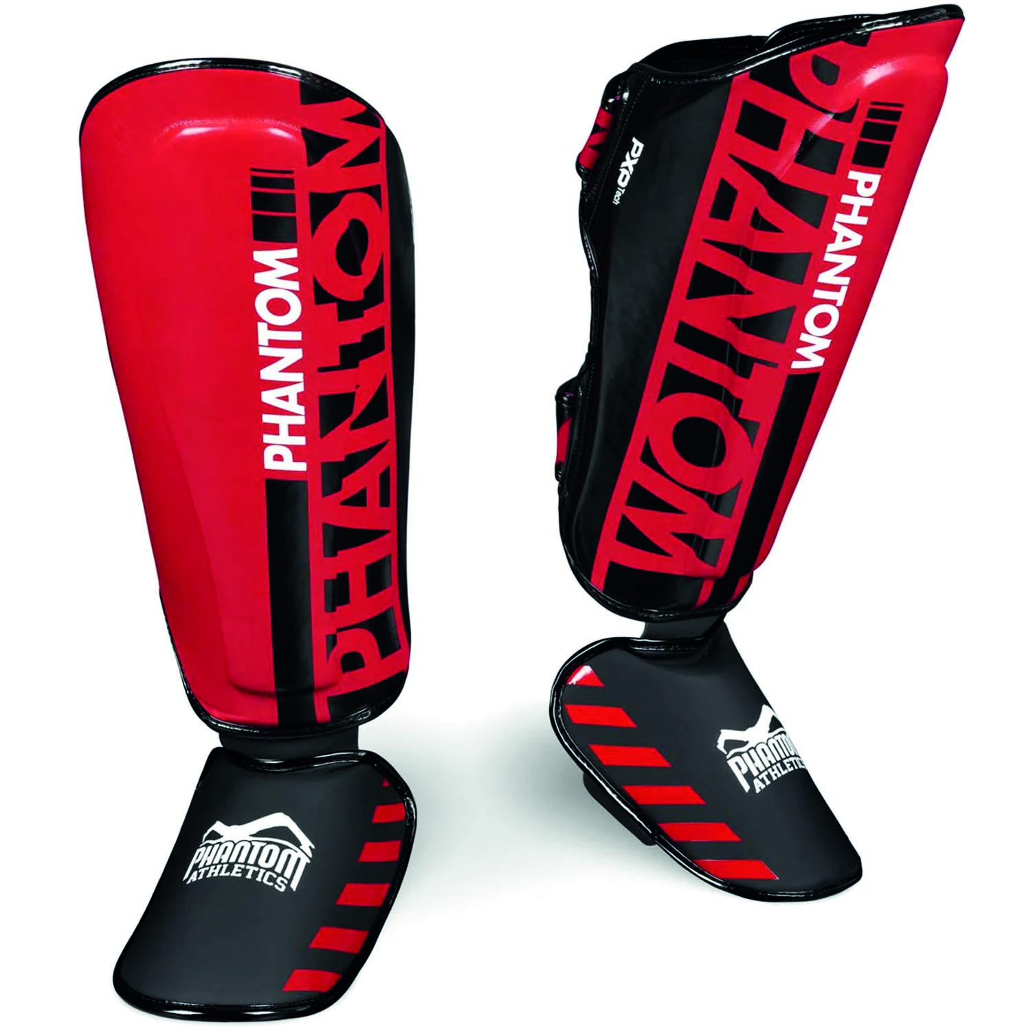 Phantom Athletics Shinguards, Apex, Striking, red, L/XL