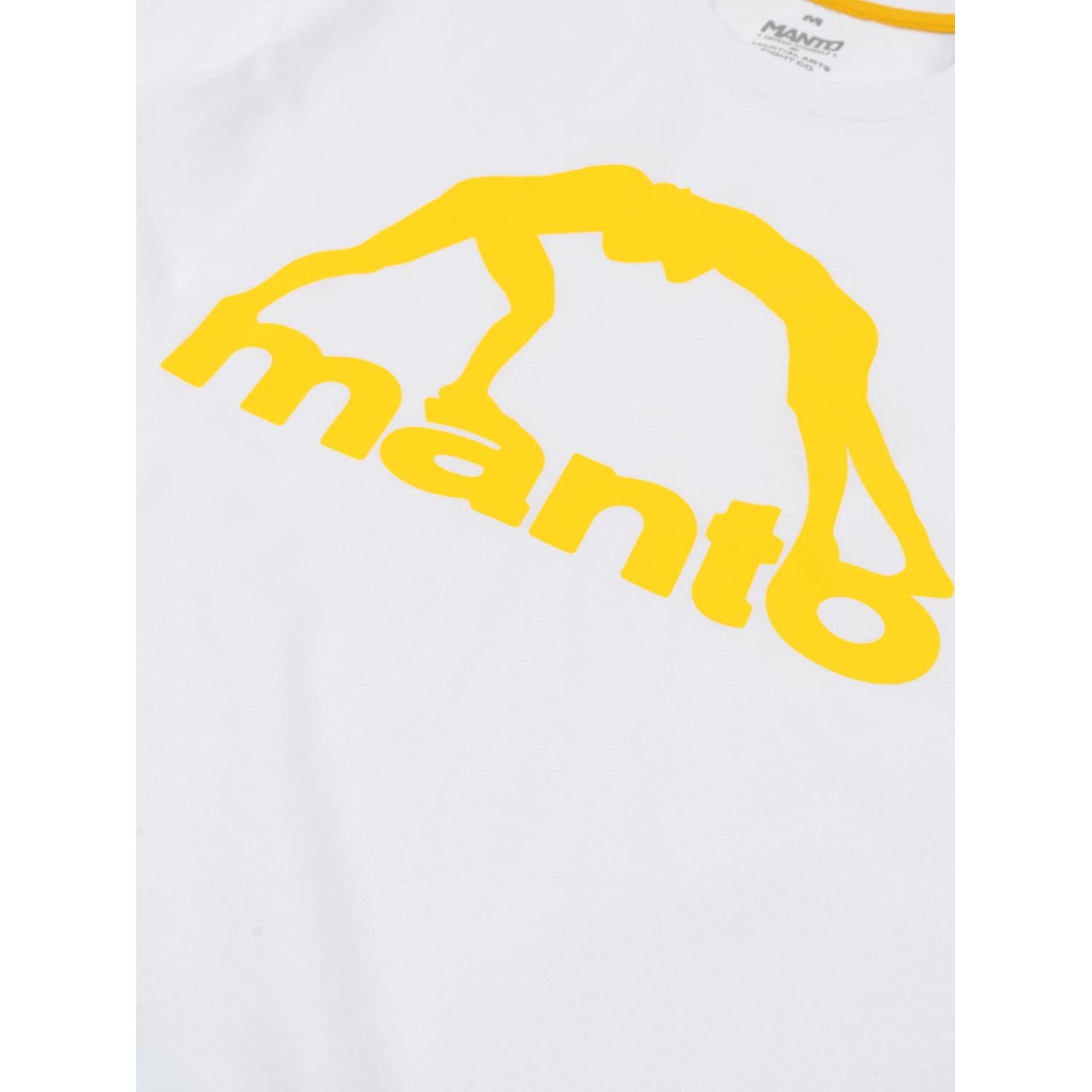 MANTO T-Shirt, Vibe 25, white-yellow, XXL