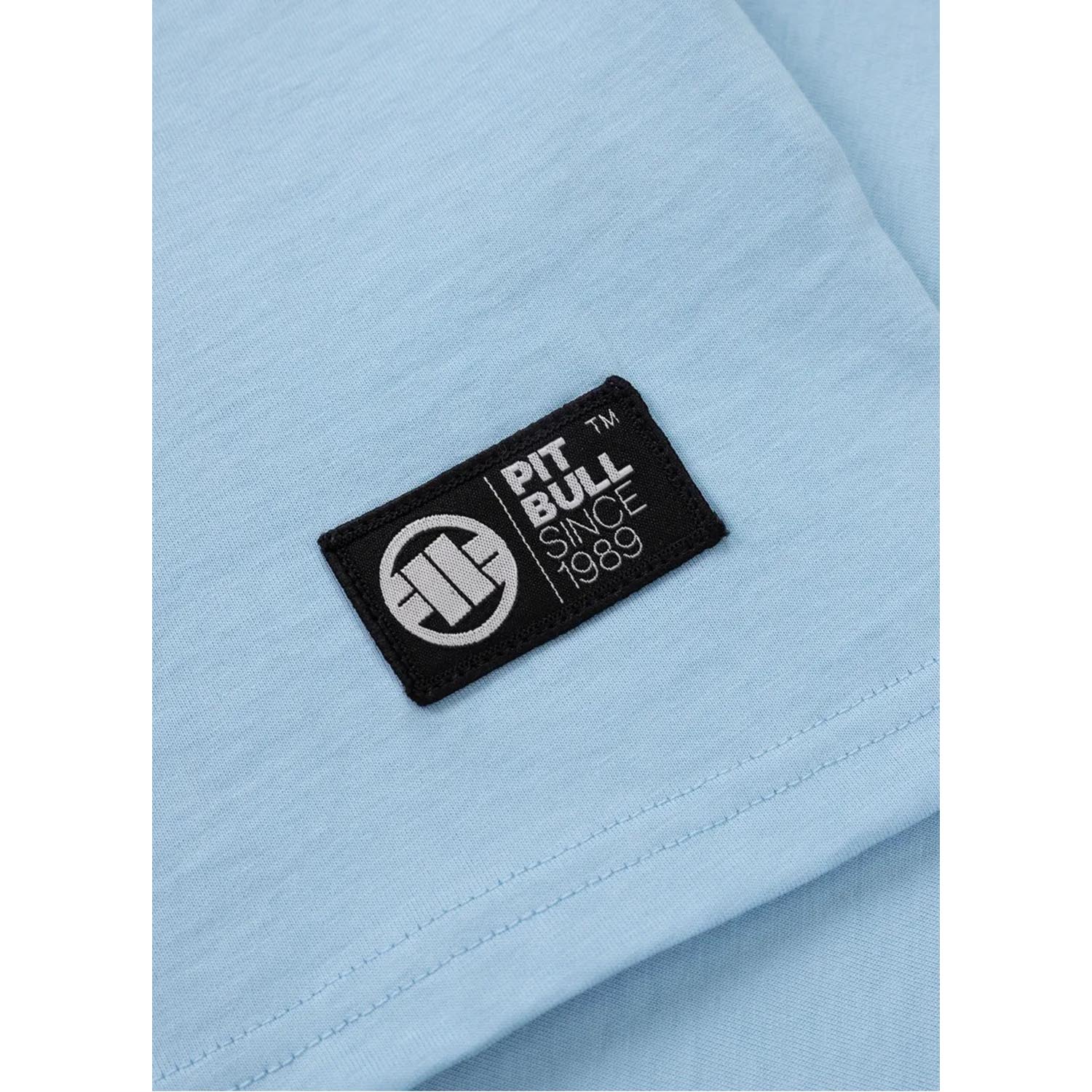 Pit Bull West Coast T-Shirt, Small Logo, light blue, XXXL
