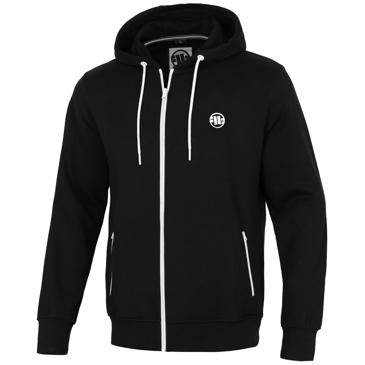 Pit Bull West Coast Zip Hoody, Small Logo Terry Group, black, XXL