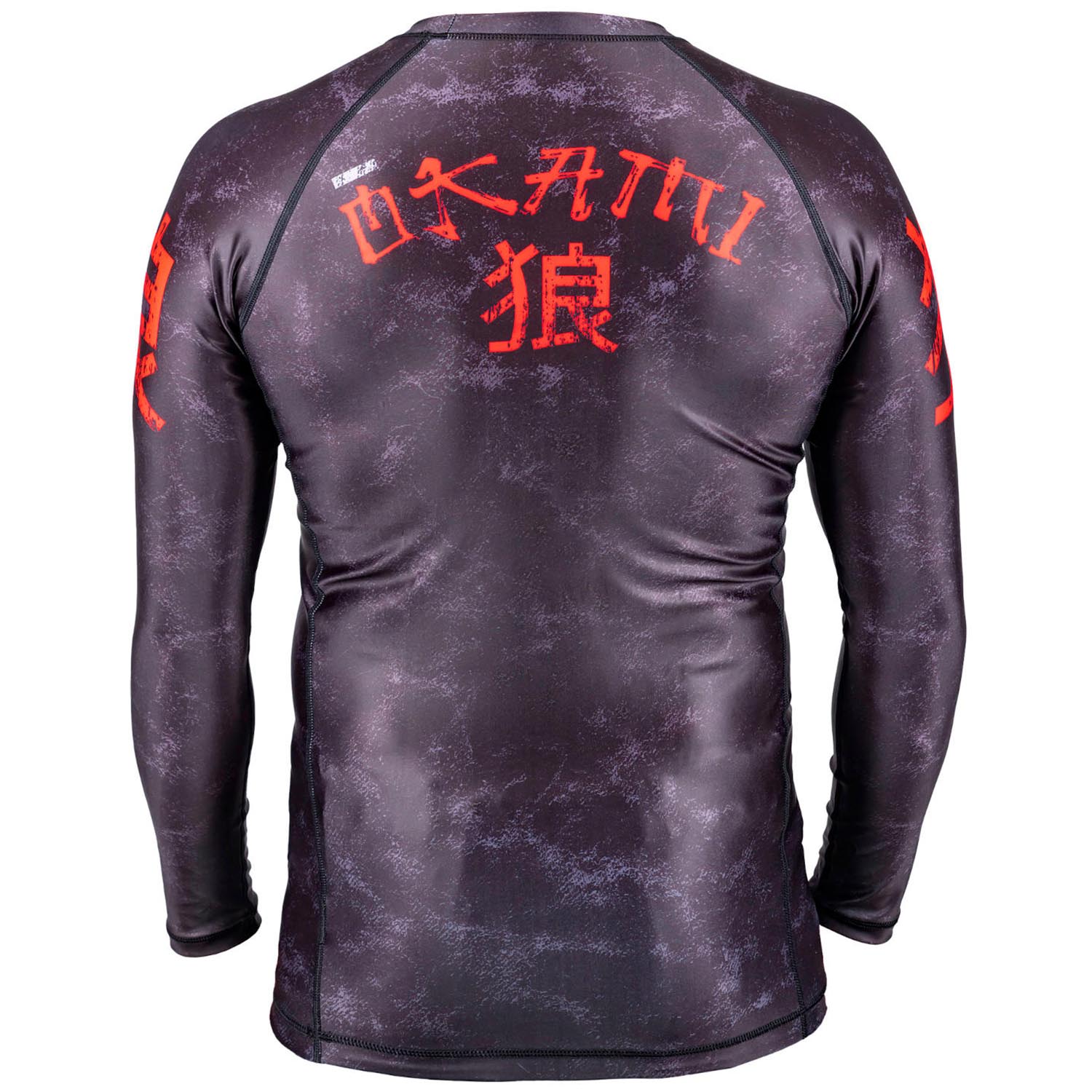 OKAMI Rashguard, L/S, Warrior, black XL