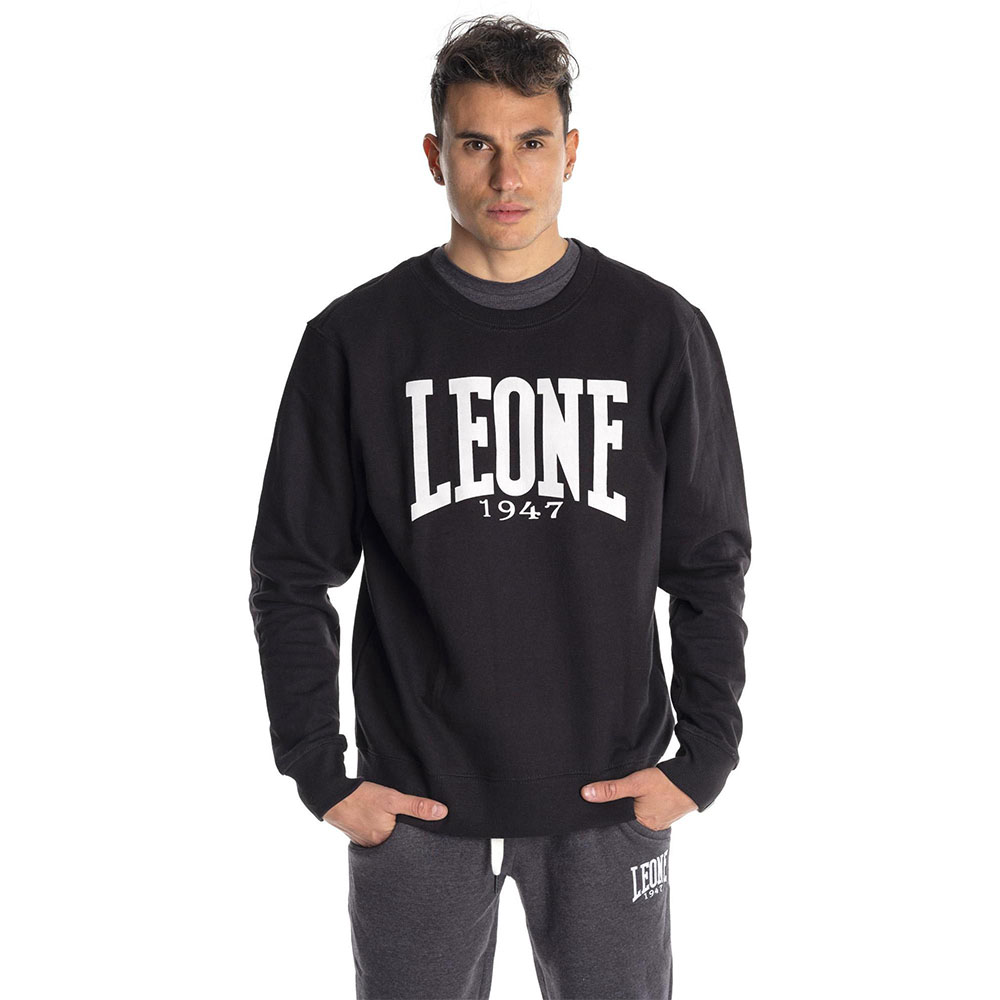 LEONE Pullover, Basic, black, S