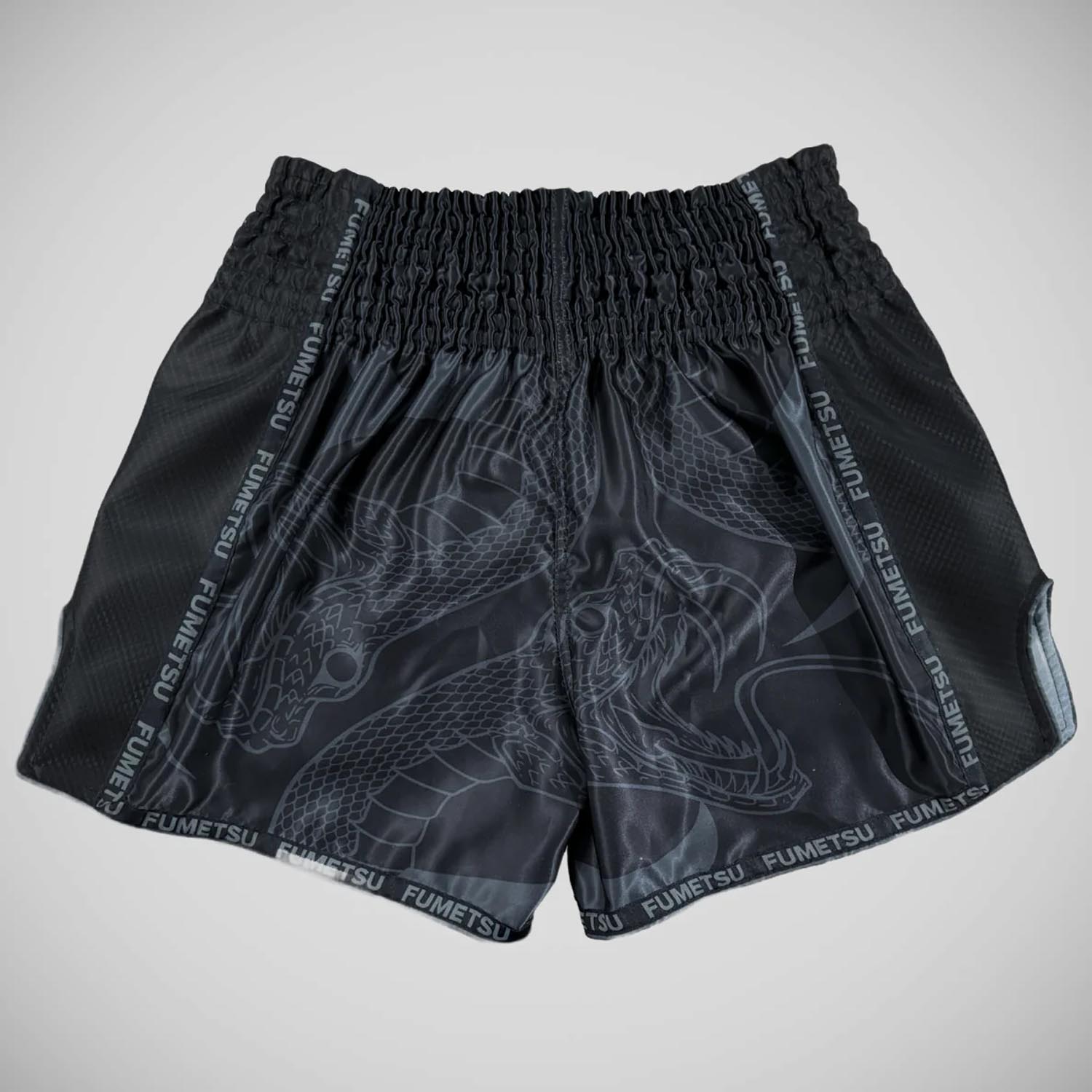 Fumetsu Muay Thai Shorts, Anaconda, schwarz-schwarz, S